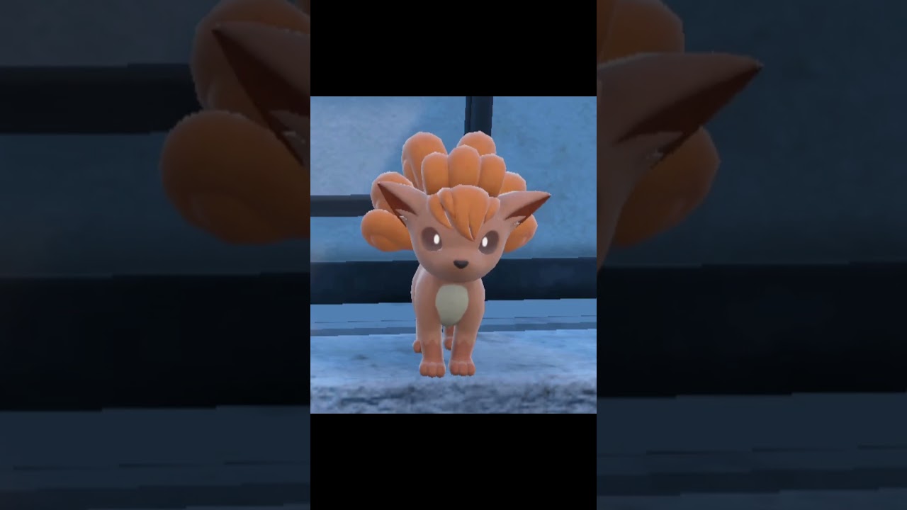 スイリョクタウンにいるロコン　#Shorts