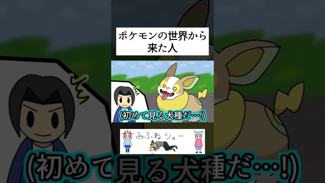 ポケモンの世界から来た人