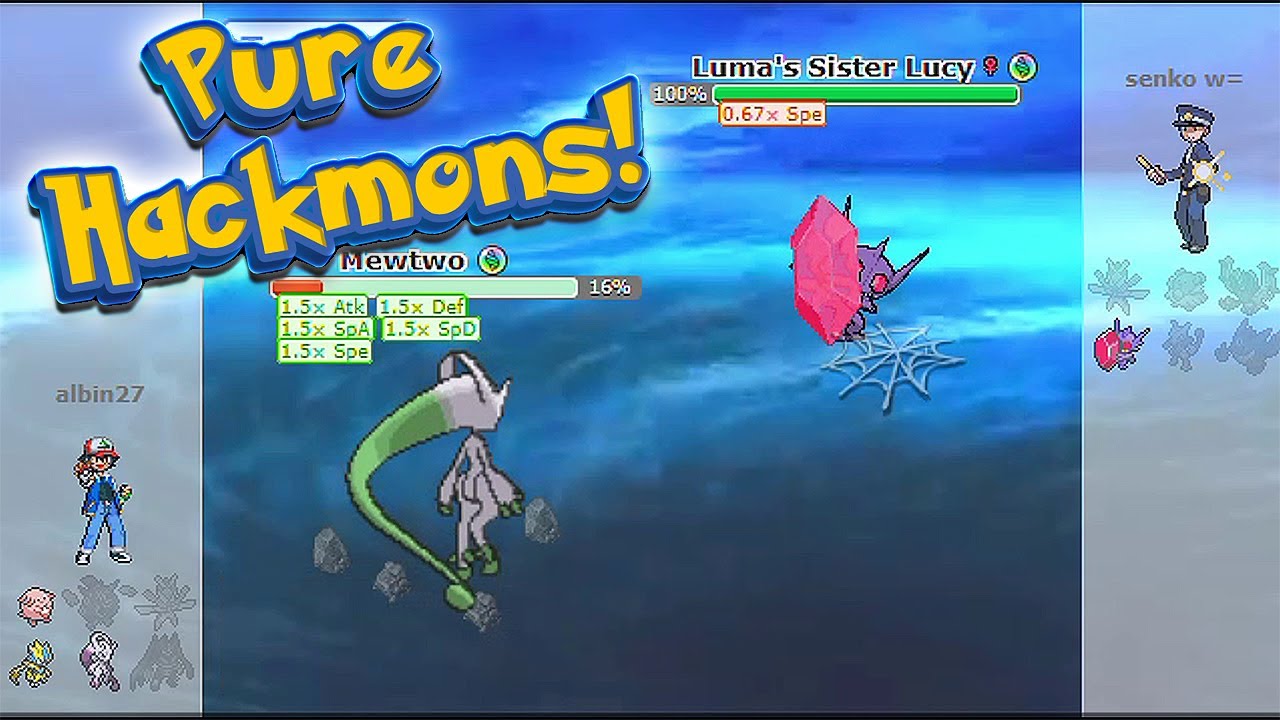 Pokémon Mega Mewtwo Y vs Mega Sableye | Pure Hackmons