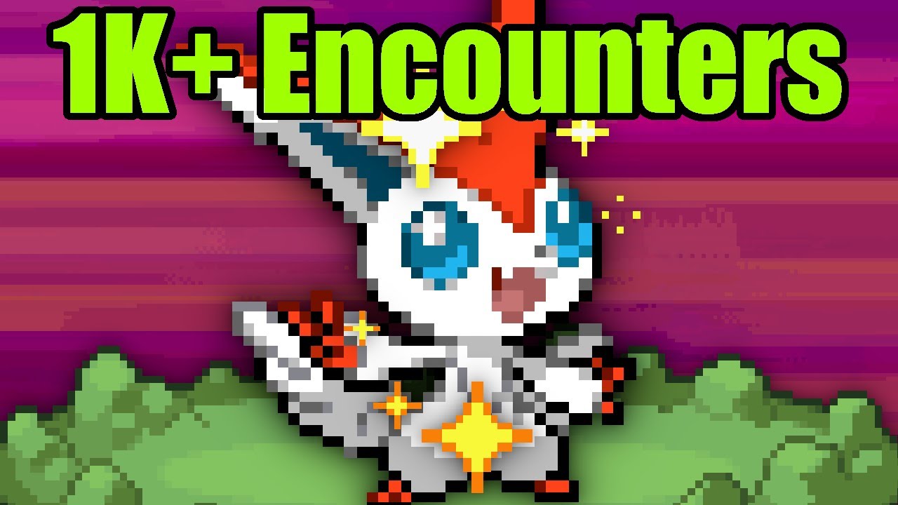 Hunting The "Shiny Locked" Mythical Pokemon Victini! (Pokemon Black 2 Shiny Living Dex)