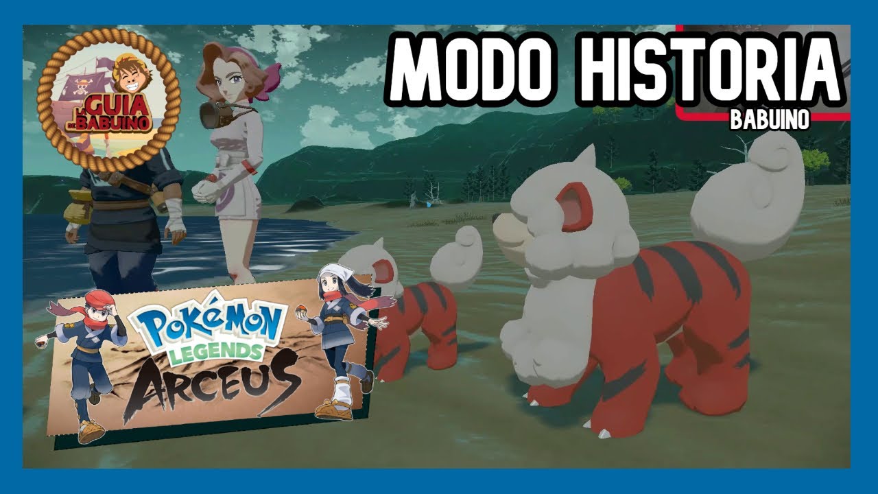 🗻Growlithe en peligro/ pokemon leyendas Arceus🗻