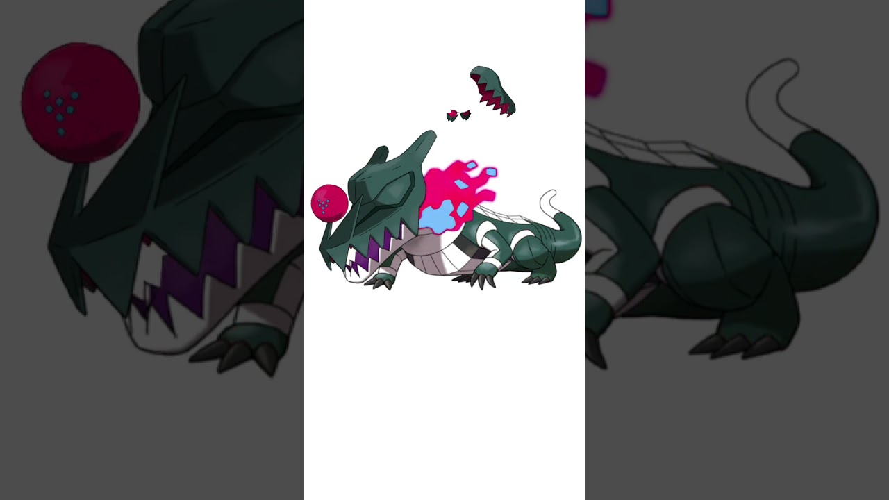 レジドラゴ＋ラウドボーン。地を這う竜　#ポケモンフュージョン #pokemon #改造ポケモン  #伝説のポケモン #最強ポケモン