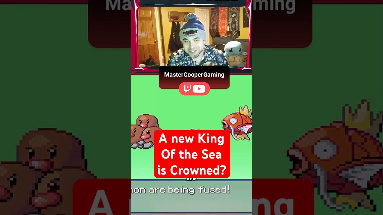 This Magikarp Dugtrio Fusion Has An Unexpected Crown