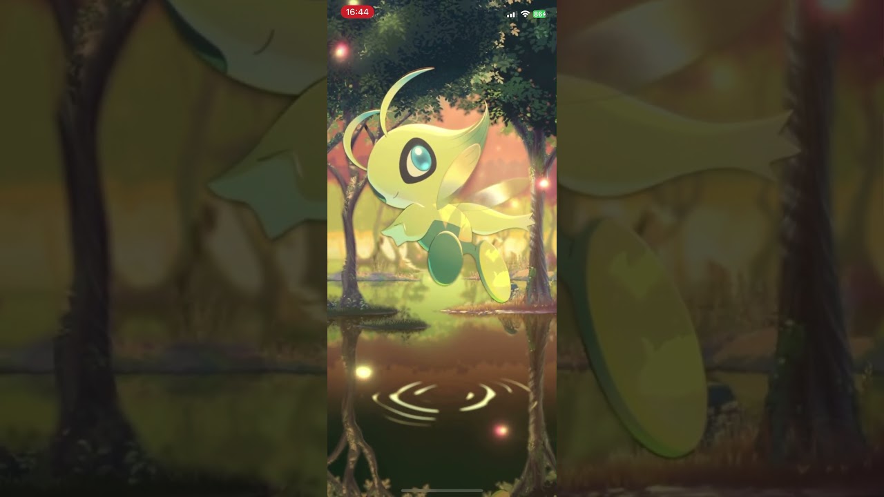 セレビィのイラストモーション綺麗！ ポケポケ開封