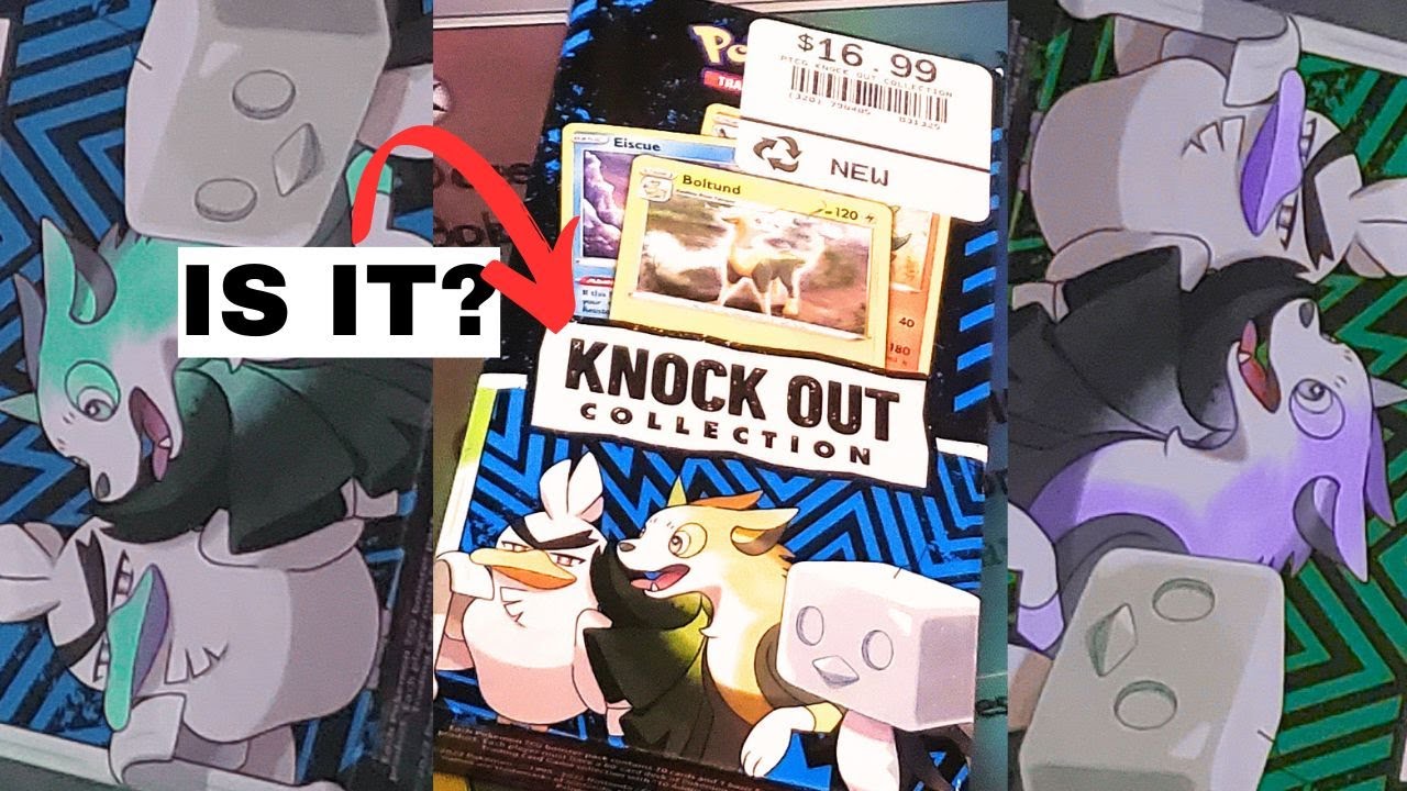 Pokemon Knock Out Collection (the Boltund, Eiscue & Galarian Sirfetch'd Box) Opening