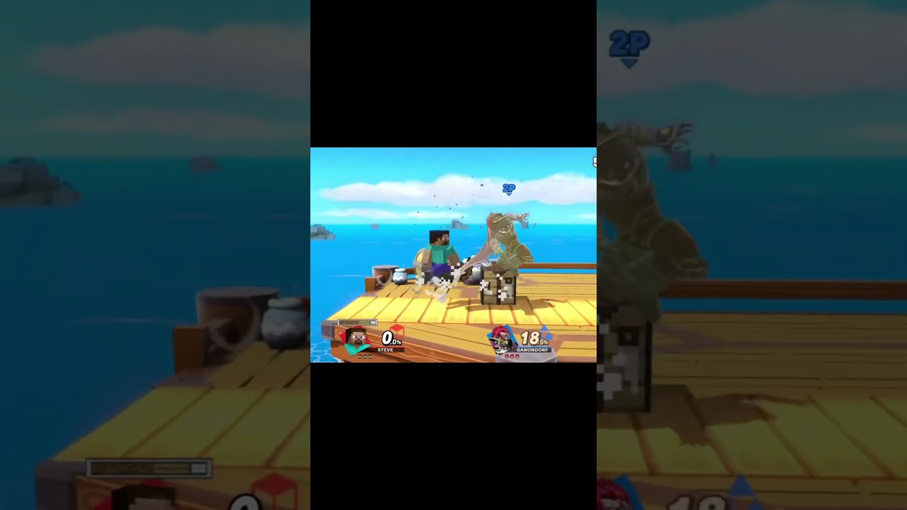 身勝手の極意を覚えたプリン #スマブラ #スティーブ #プリン #身勝手の極意