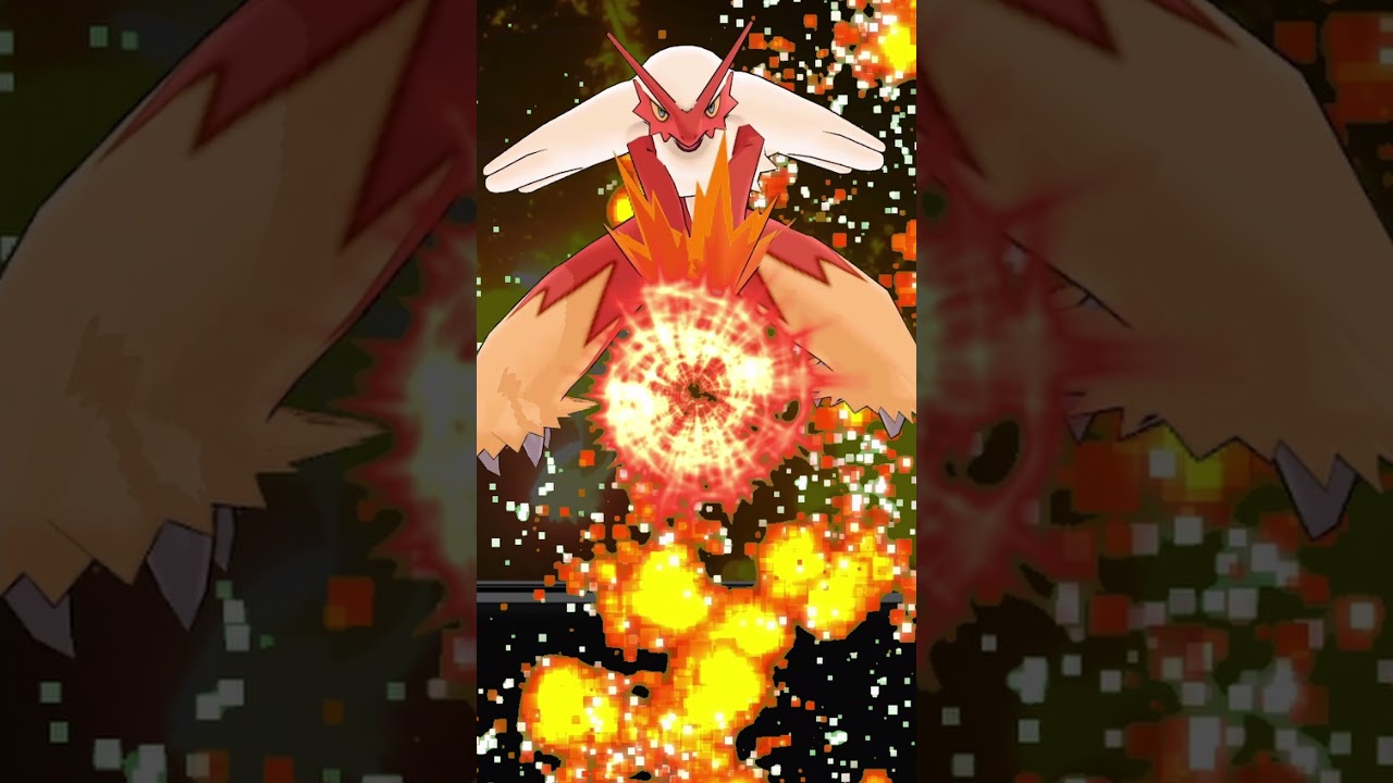 【ポケモンMMD】バシャーモの本気　#shorts