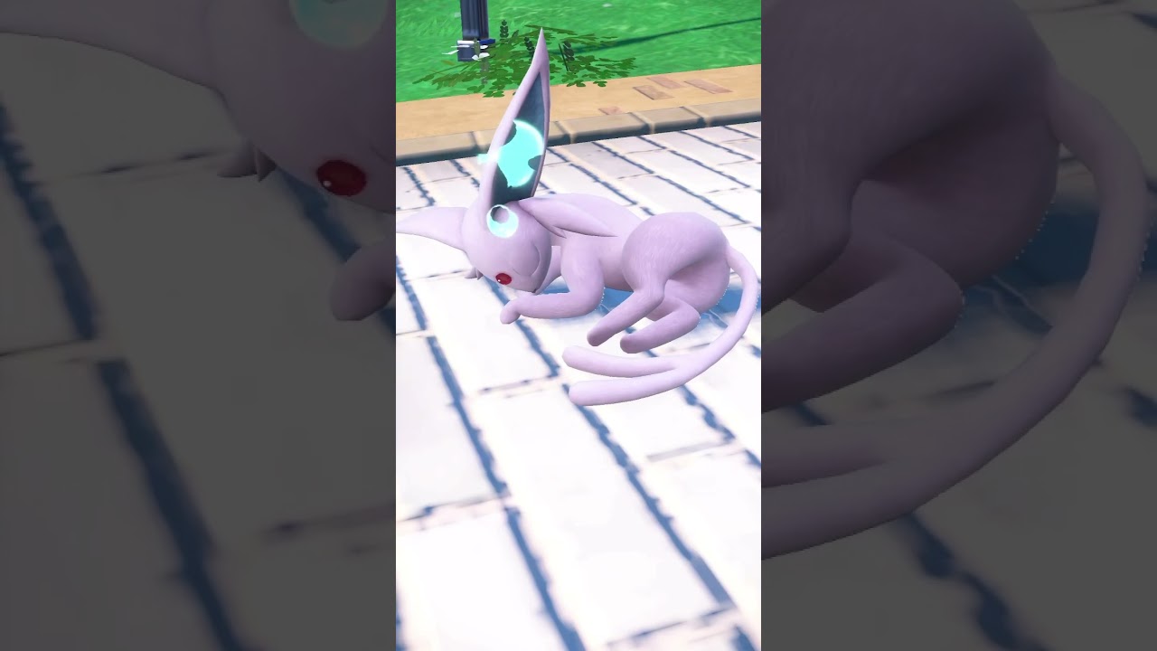 【ポケモンSV】自己満動画。エーフィかわいいな😍#shorts #short #shortvideo #youtubeshorts #ポケモン #pokemon #エーフィ