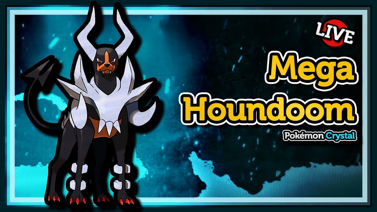 🔴 LIVE - MAKE IT MEGA - Mega Houndoom - A Pokémon Crystal Solo Challenge
