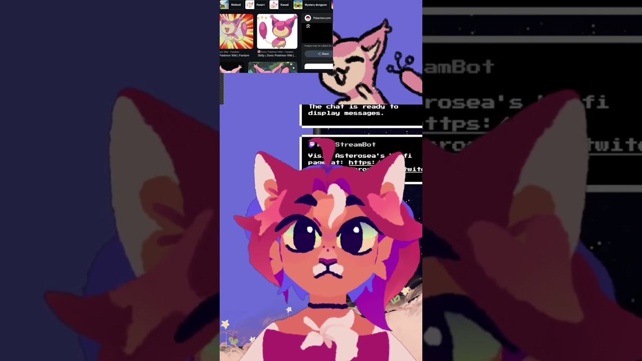 skitty is my favorite cat pokemon | #asterosea on #Twitch