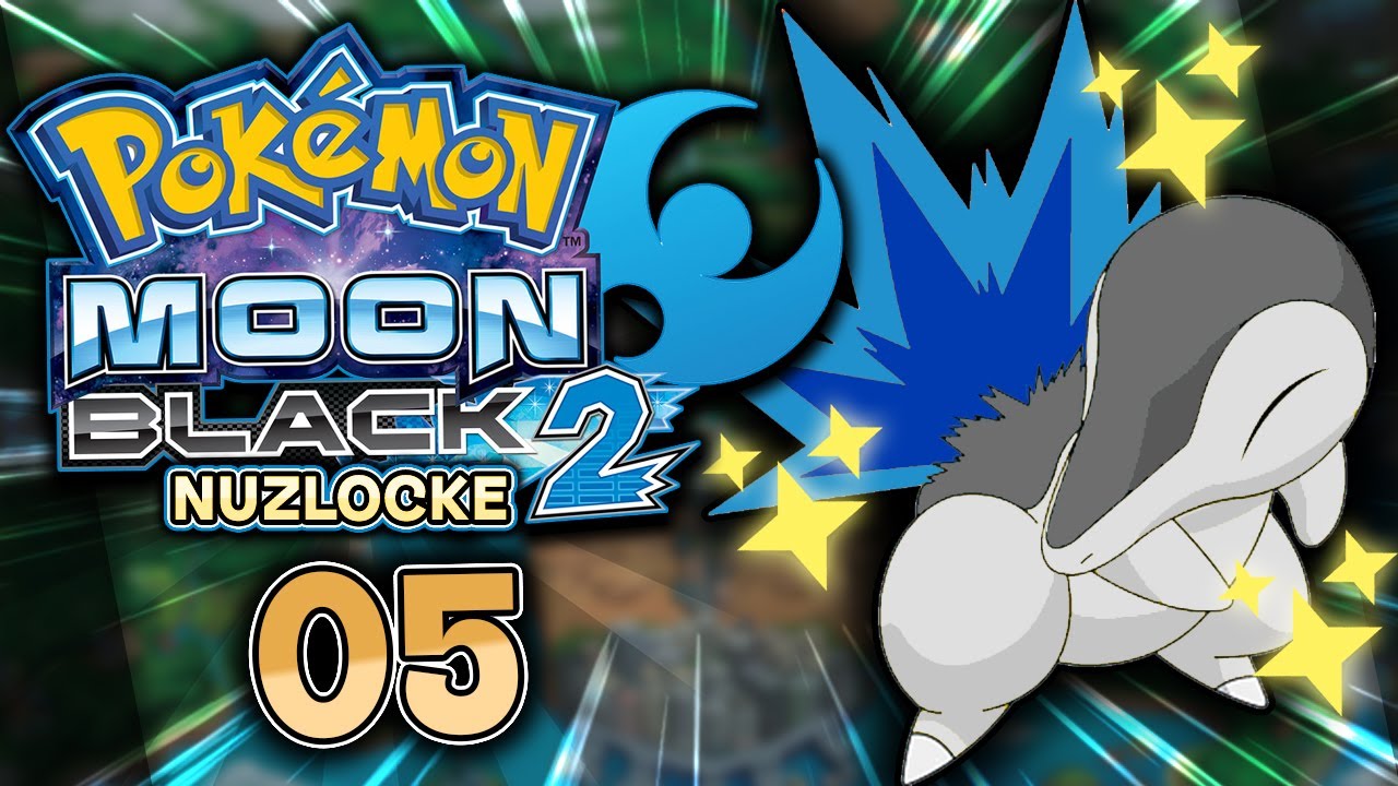 Pokémon Moon Black 2 Nuzlocke Ep 5 | CYNDAQUIL forma TESELIA ¿SHINY?