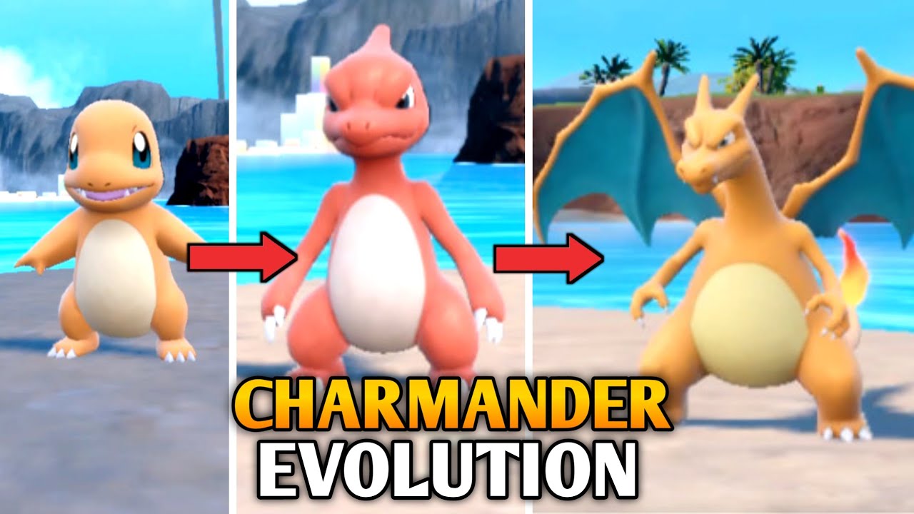 How To Evolve Charmander Into Charmeleon And Charizard In Pokemon Scarlet & Violet : Indigo Disk DLC