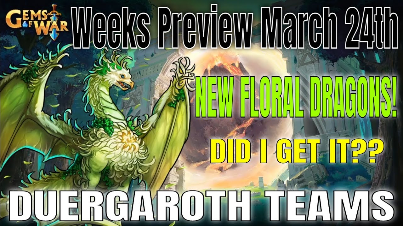 NEW FLORAL DRAGONITE DRAGONS! Weeks Preview March 24th Karakoth | Duergaroth Faction Event Sorcerer