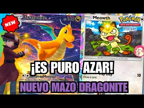 🔥¡DRAGONITE QUIERE ARRASAR!¡EL MAZO DE LA SUERTE!🍀 - Pokémon TCG Pocket