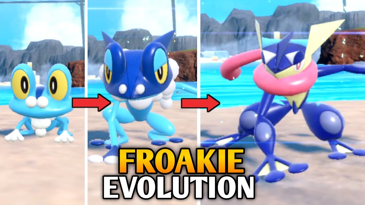 How To Evolve Froakie Into Frogadier And Greninja In Pokemon Scarlet & Violet | Indigo Disk DLC