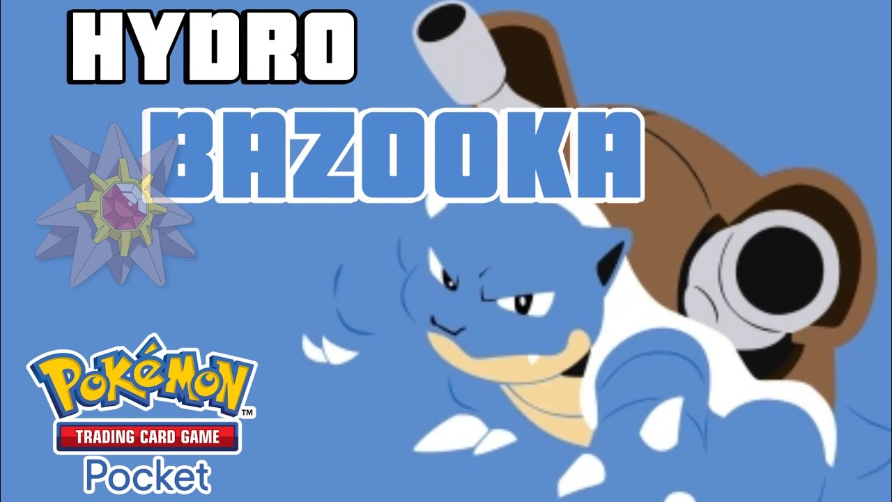 WATER HUGE DAMAGE, BLASTOISE X STARMIE! - POKEMON TCG POCKET