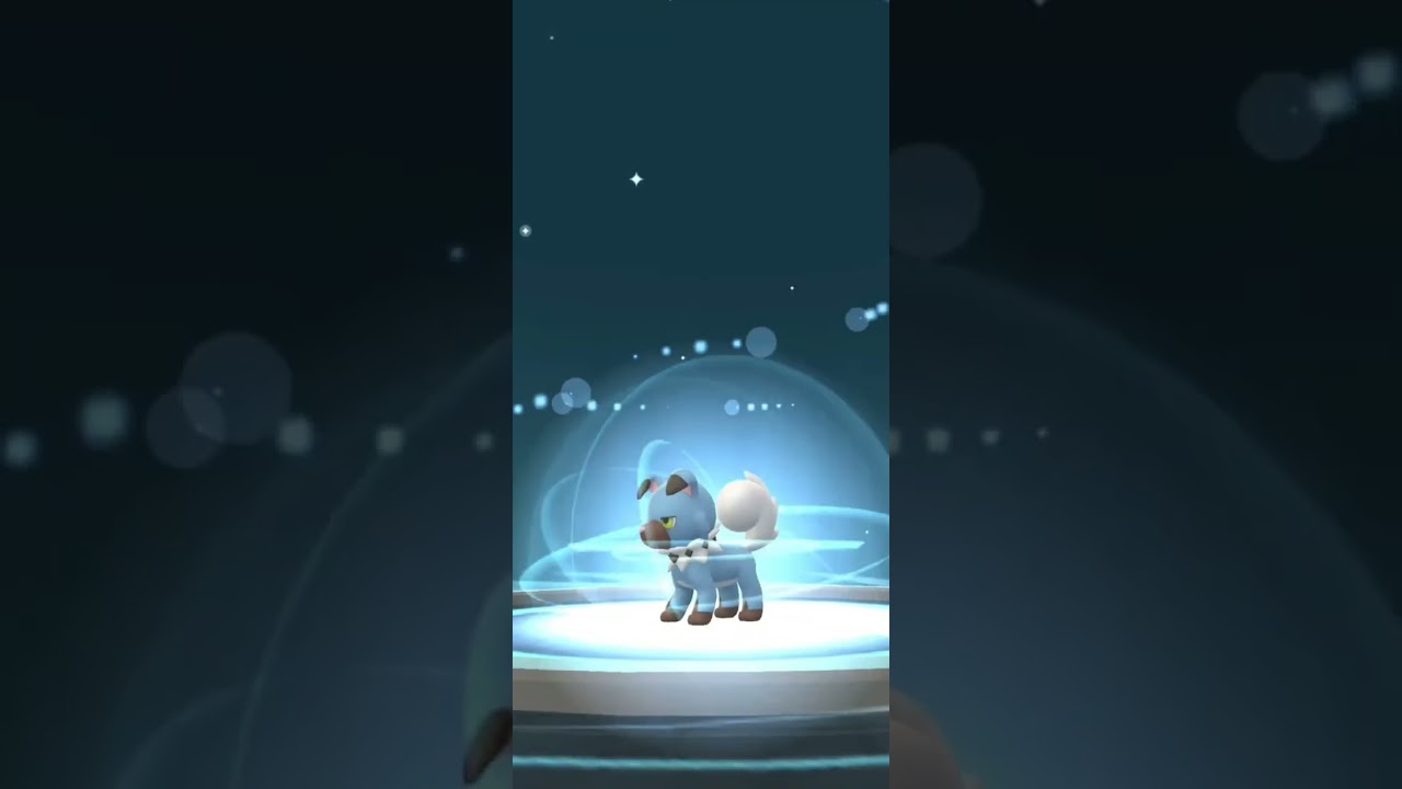 色違い　イワンコからルガルガンに進化　ポケモンGO