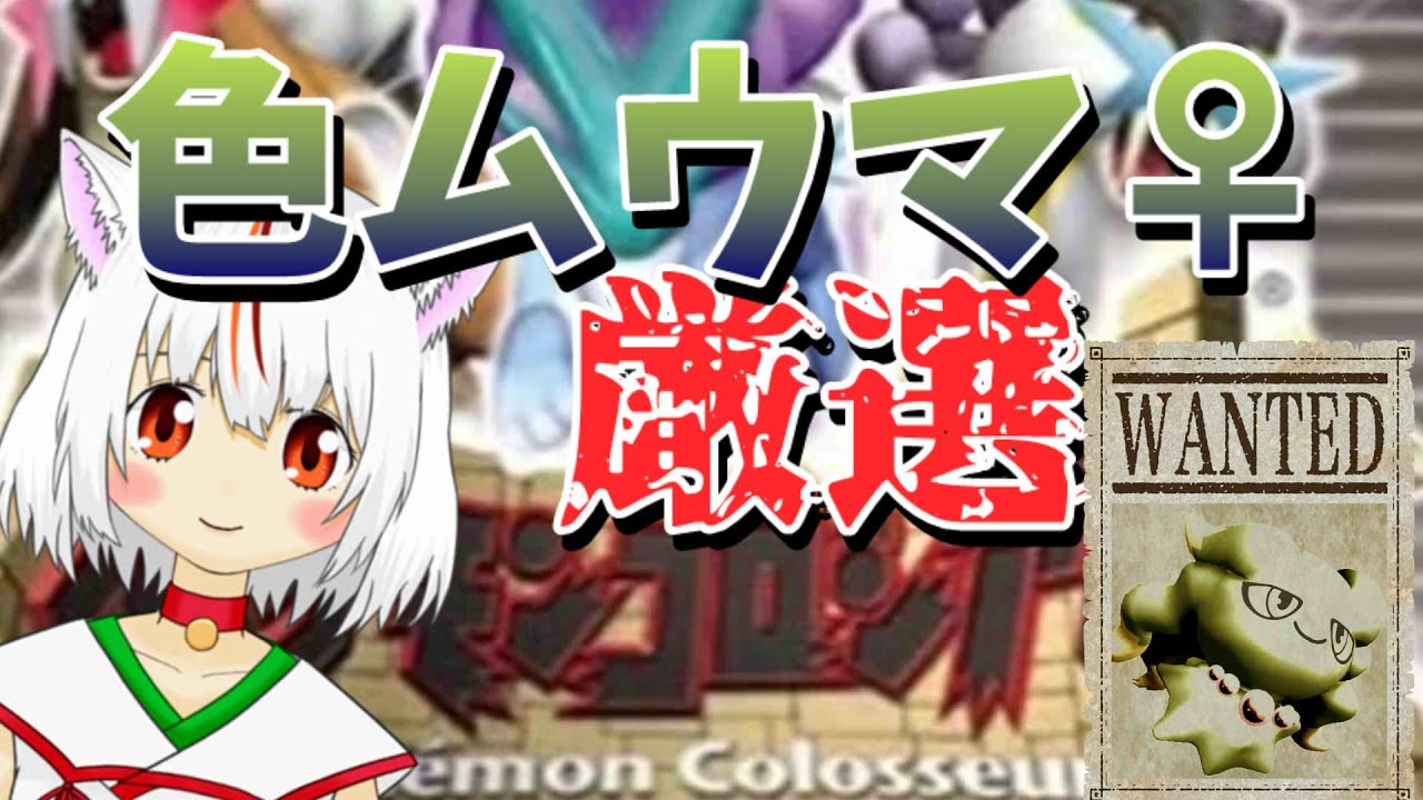 【#ポケモンコロシアム】まったり色ムウマ厳選( ˘ω˘) #9【#GC】【Vtuber】