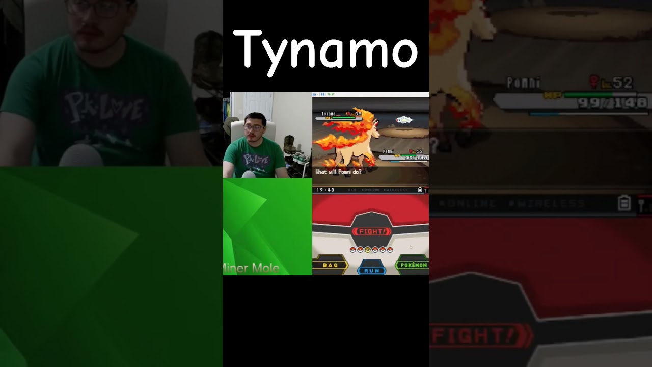 Tynamo #Pokémon #B2W2 #Black2White2 #VoltWhiteRedux #HardMode #Tynamo #Immune #ChargestoneCave