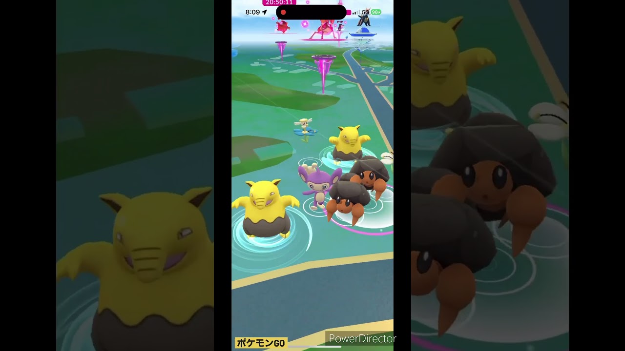 お家が小さいイシズマイ #pokemongo #ポケgo #pokemon #ポケモン #ポケモンgo