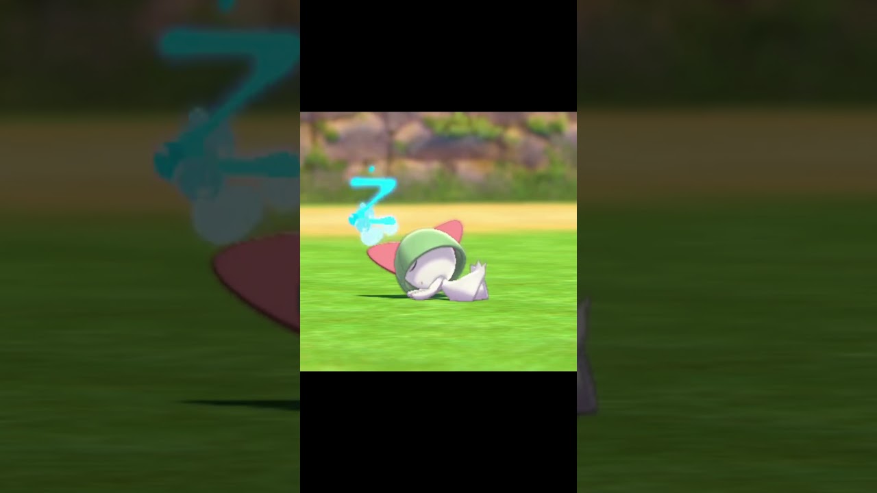 寝ているラルトス　#Shorts