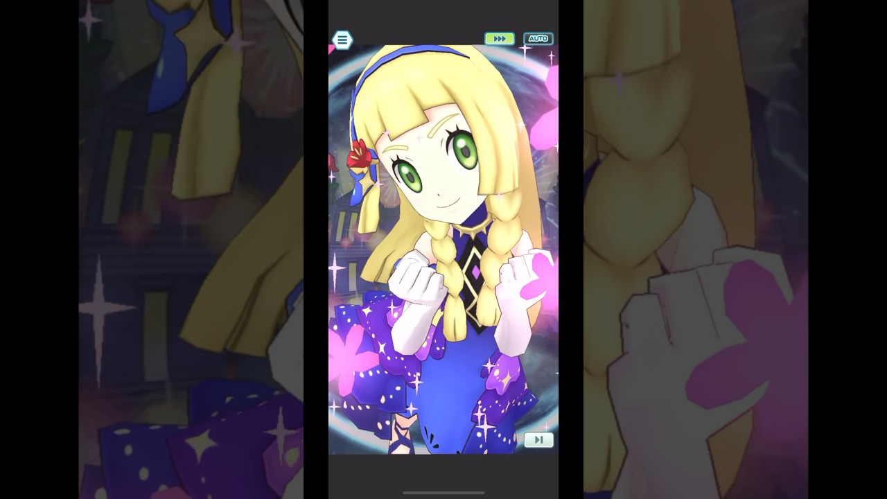 【ポケマス】リーリエ（21 アニバーサリー）＆ルナアーラのバディーズわざ #ポケマスex #ポケモン #ポケマス #pokemon #リーリエ #ルナアーラ #shorts