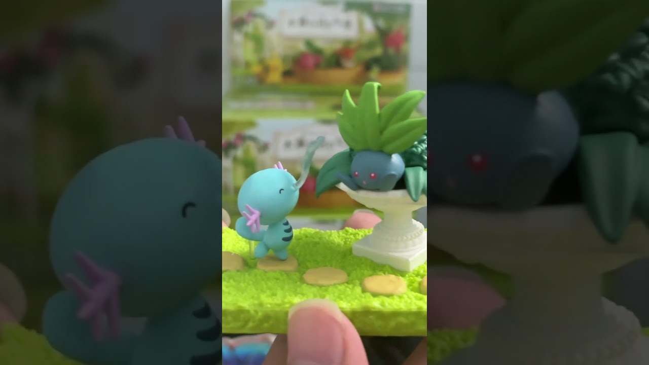 (Rement) Unbox Pokemon Wooper & Oddish - Garden Collection of Afternoon Sunshine #pokemon #Thanhbb