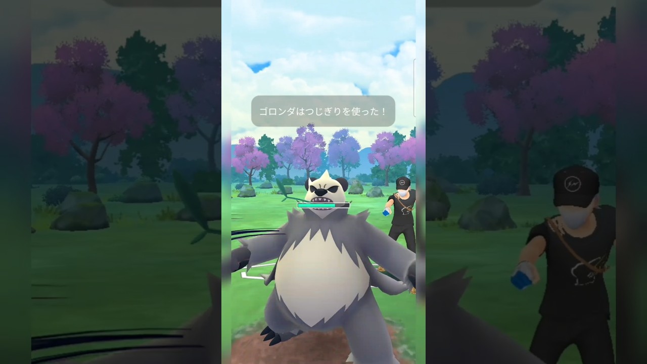 #こういう時に限って相手のゴロンダの攻撃力上がるんだよな…#ポケモンgo #ポケモン #pokemongo