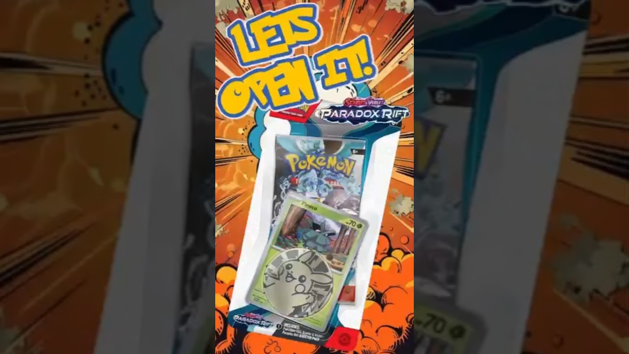 POKEMON TCG: PARADOX RIFT PINECO BLISTER