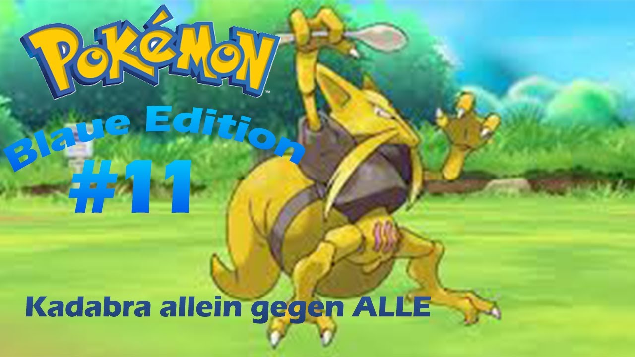 Kadabra besiegt alle im Alleingang   Pokémon Blaue Edition #11