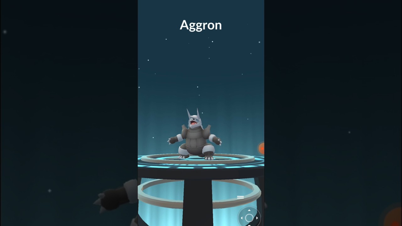 aron evolution to lairon evolution to Aggron in pokemon go game 🎮 👌 😀 😎 💪💪💪🥶🥶 #pokemon #pokemongo
