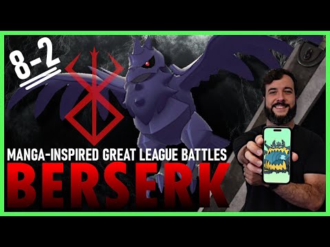 8-2 with Corviknight & Guzzlord! Berserk Inspired Team in the Great League!!