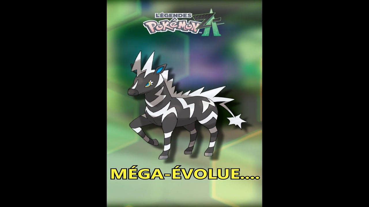 Je crée un MÉGA ZÉBLITZ 🦓⚡#legendsza  #pokemon #dessin #art