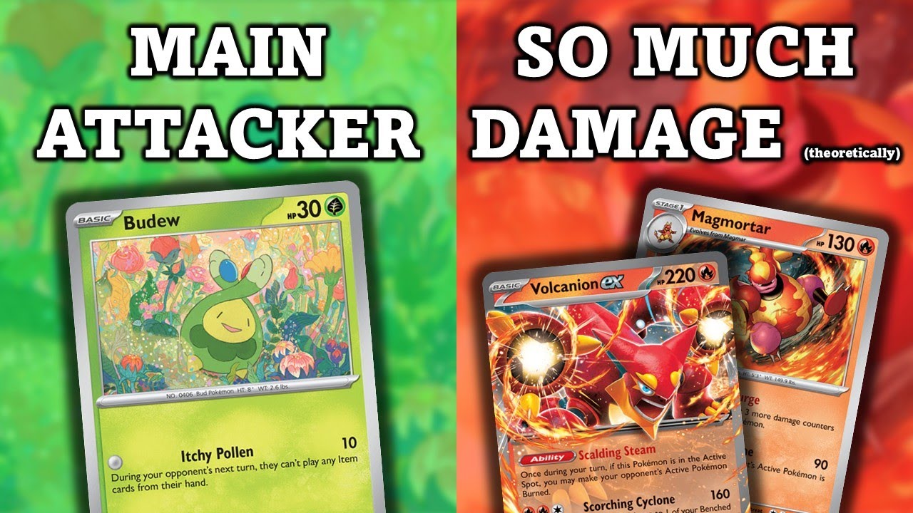 Magmortar Burn Makes Budew A Whole Deck in Journey Together Post Rotation!