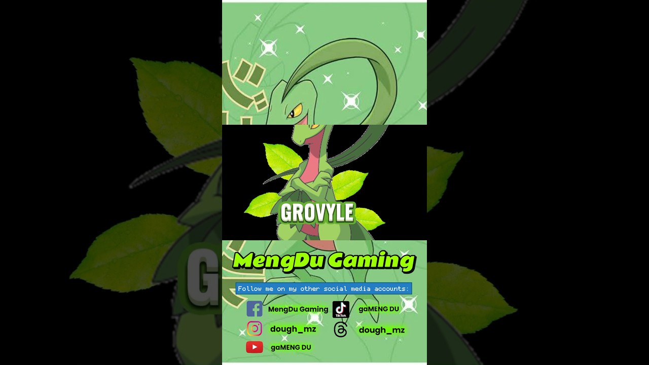 Grovyle #CapCut #grovyle #pokemon #pokedex #pokemonemerald #grasstype #grass #fyp
