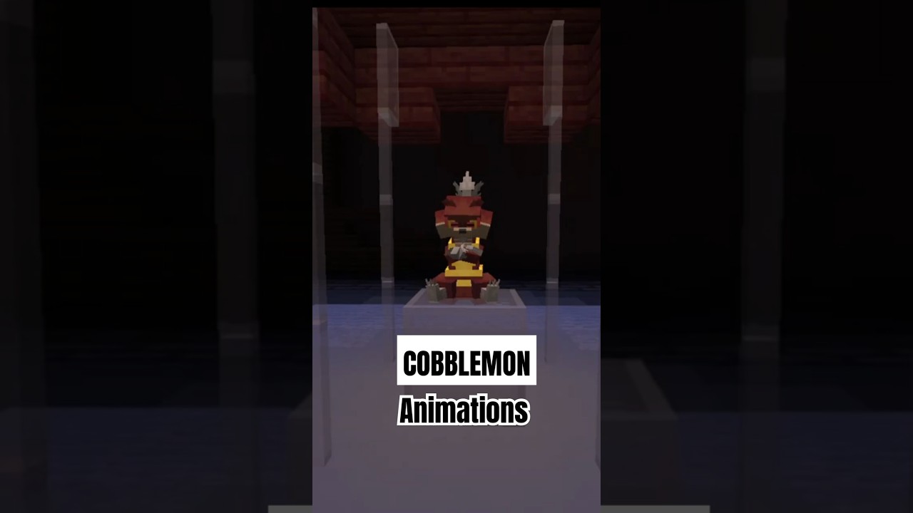 Watchog Animations:Cobblemon Minecraft Pokemon#cobblemon #pokemon #minecraft #animation #pixelart