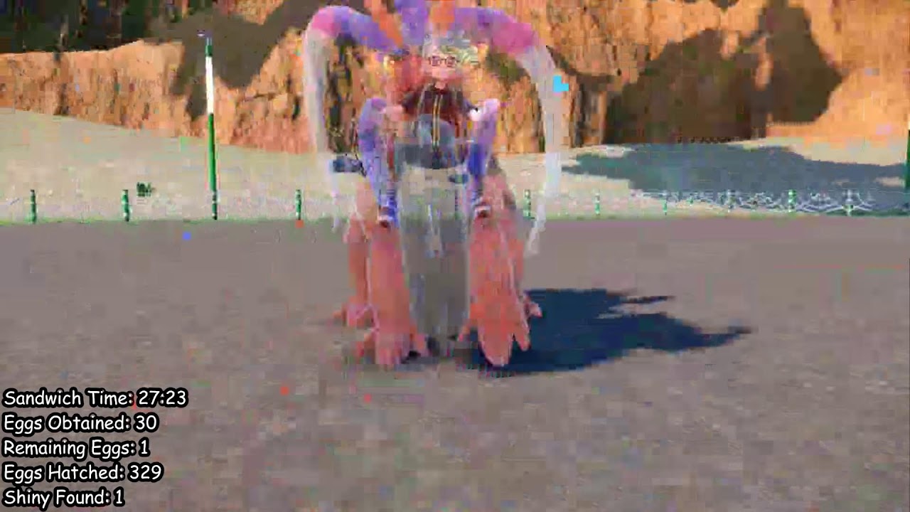 Hatching Sandile Eggs Until I Get a Shiny for Tyranitar Tera Raid