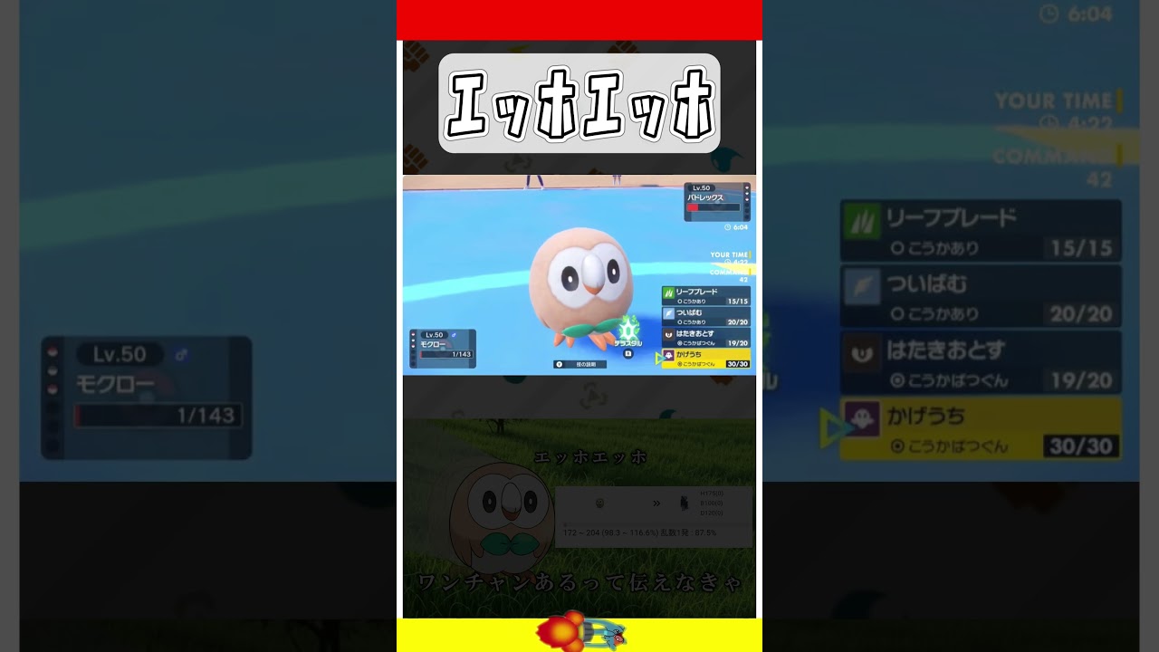 ｴｯﾎｴｯﾎ　モクローの可能性を伝えなきゃっ　ｴｯﾎｴｯﾎ