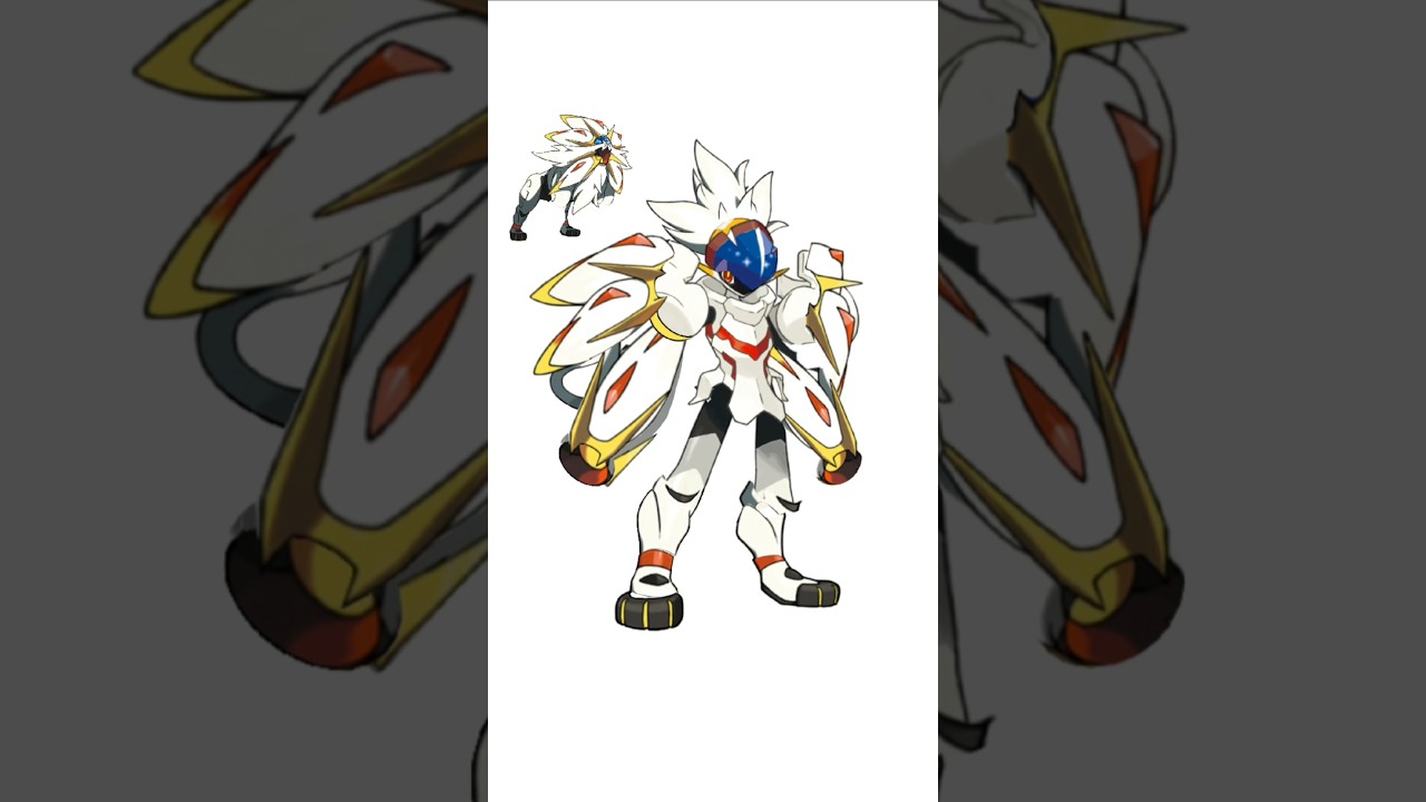 グレンアルマ＋ソルガレオ合成。タテガミアーマー　#ポケモンフュージョン #改造ポケモン  #伝説のポケモン #最強ポケモン #pokemon