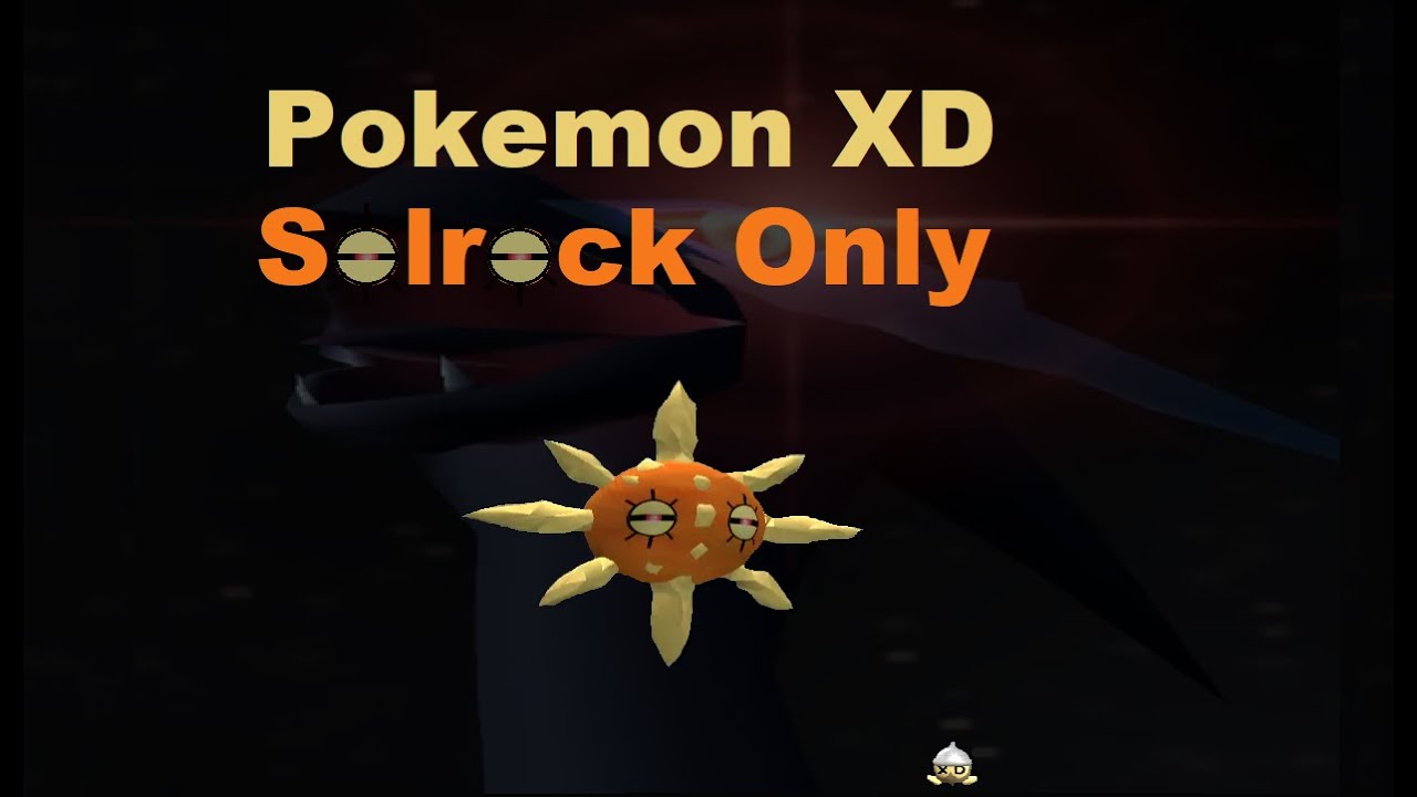 Pokemon XD Solrock Only Challenge