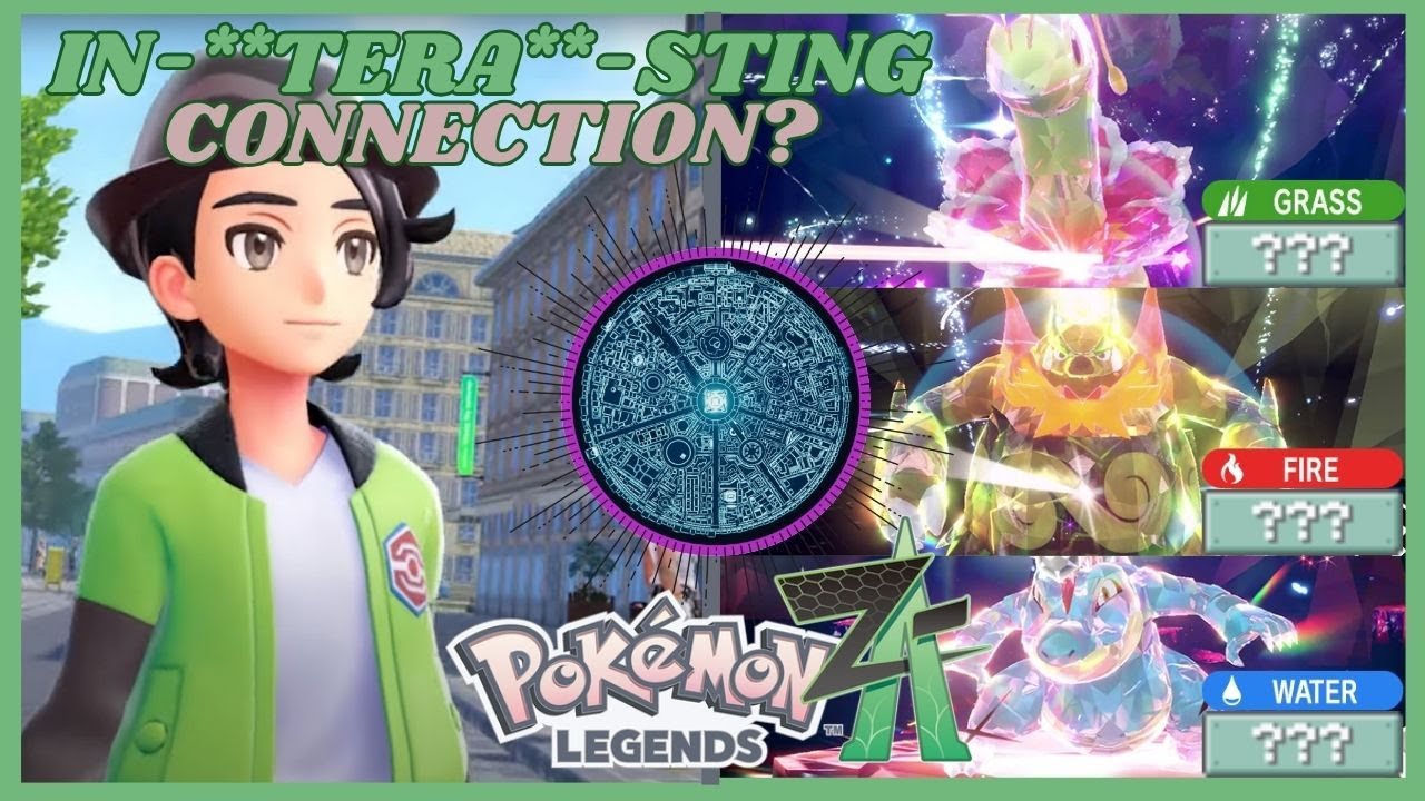 An In-"TERA"-sting Connection for PLZA Starter Forms?│#PokémonLegendsZA