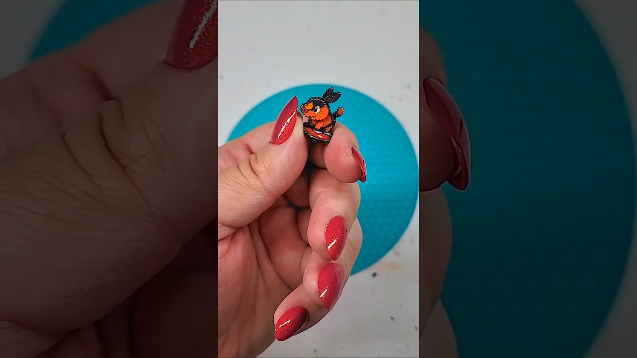 Lets build Pokemon Tepig from Shrink Plastic