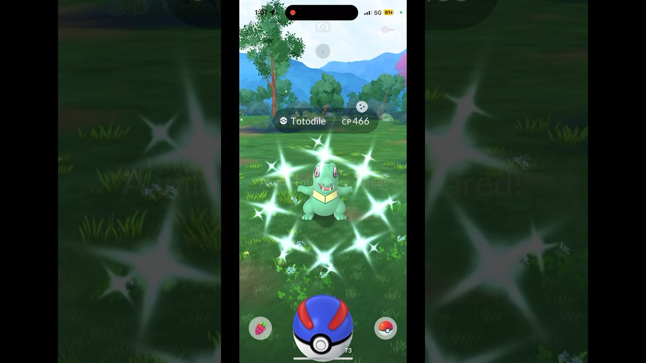 Shiny Totodile #pokemon #shiny #pokemongo #pokemonscarletviolet #legendsza