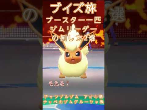 ブースター一匹によるジムリーダーの倒し方【ポケモンSV実況】