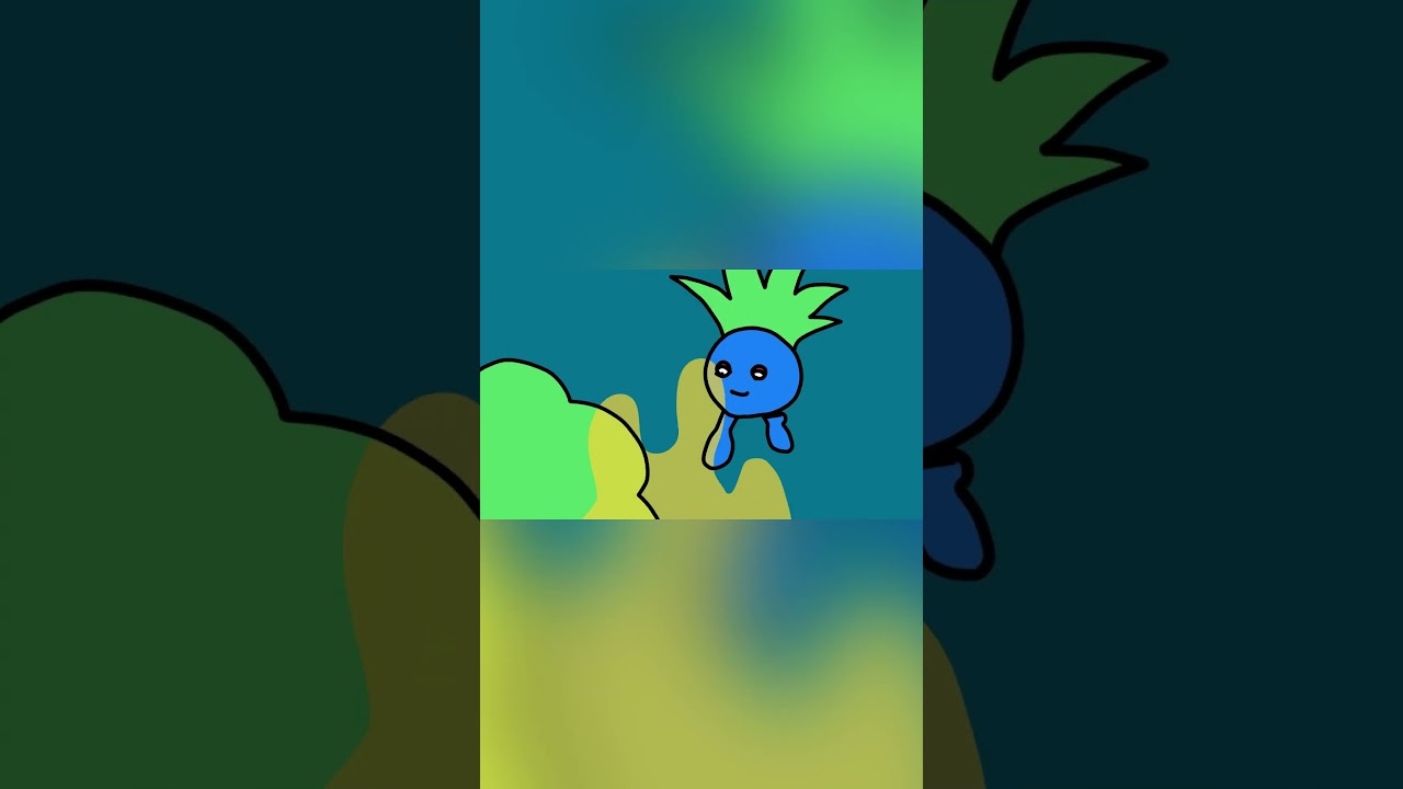 Bellsprout vs. Oddish FULL BATTLE (animation) #shorts