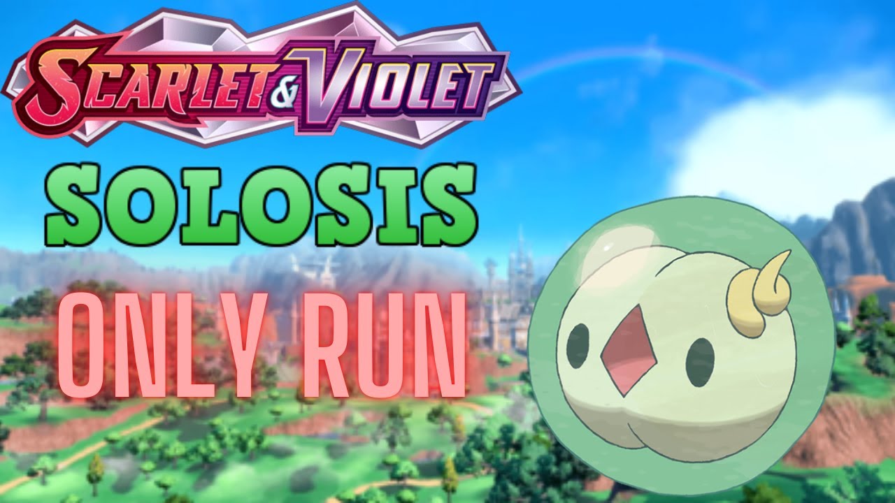 Solosis Only Run - Pokémon Scarlet & Violet #1