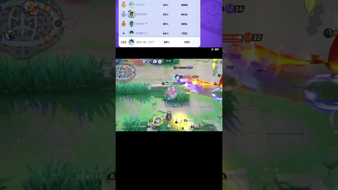 ウッウ400位切りました