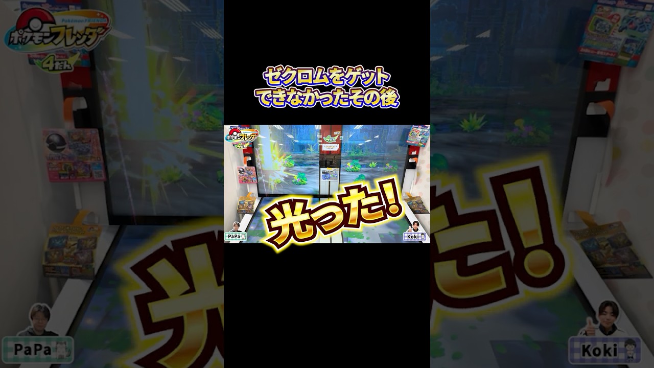 タッグバトルでゼクロムをゲットできなかったその後の草むらで・・・【ポケモンフレンダ4弾】#ポケモンフレンダ #ポケモン #pokemon