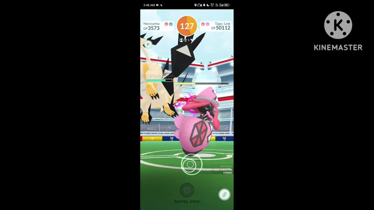 Easy Duo tapu lele raid with 10Sec left 🤯 #pokemongo #tapulele