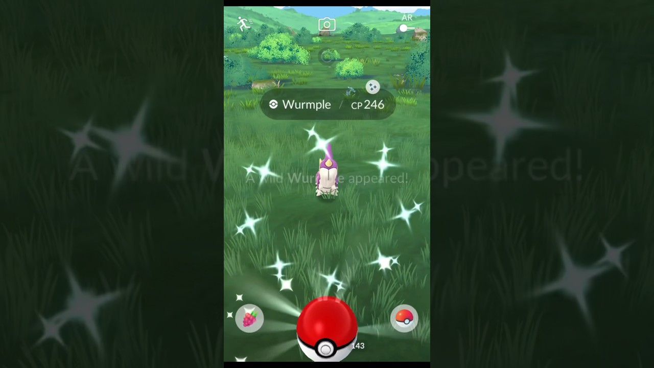 Shiny Wurmple with Full Evolution